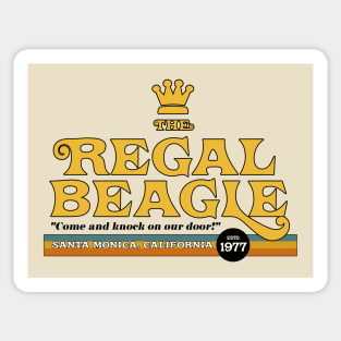 The Regal Beagle Sticker